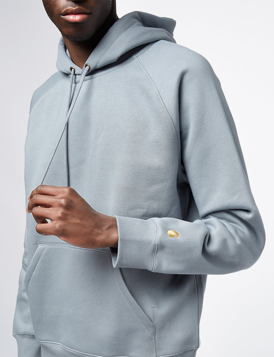 Chase Hooded Sweatshirt - Mirror Grey