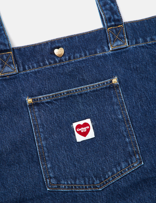 Nash Tote Bag (Stone Washed) - Blue