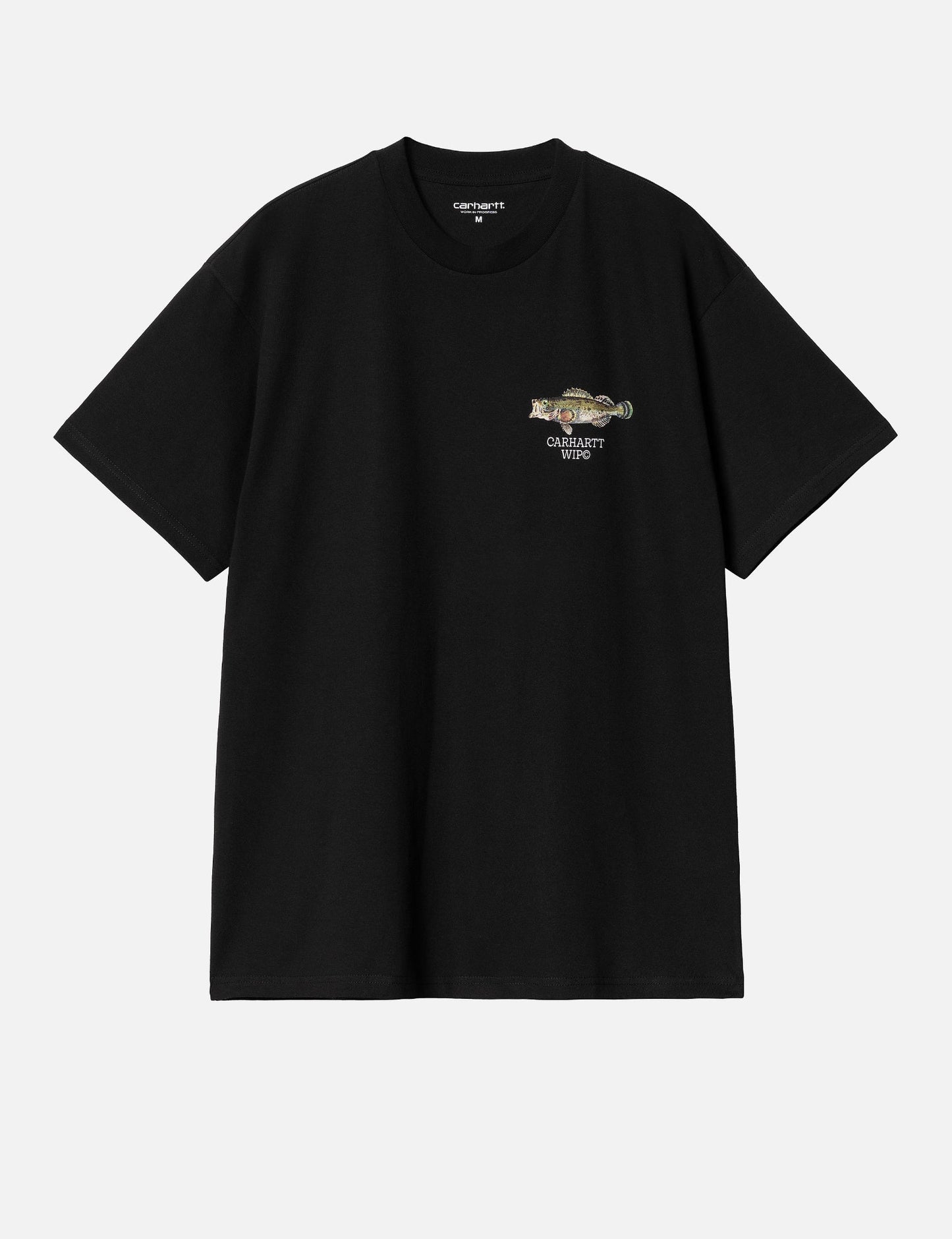 Fish T-Shirt (Loose) - Black
